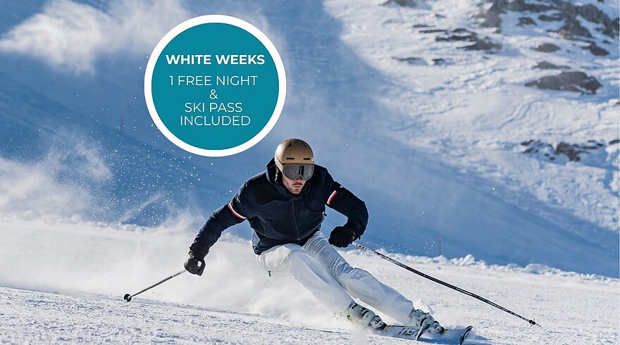 White Weeks: 1 Free Day & Ski Pass Included 